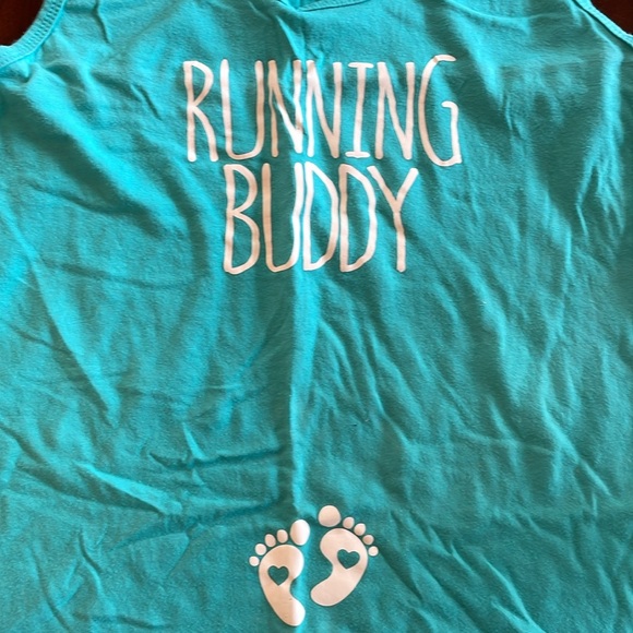 “Running Buddy” Maternity Tank - Picture 2 of 4